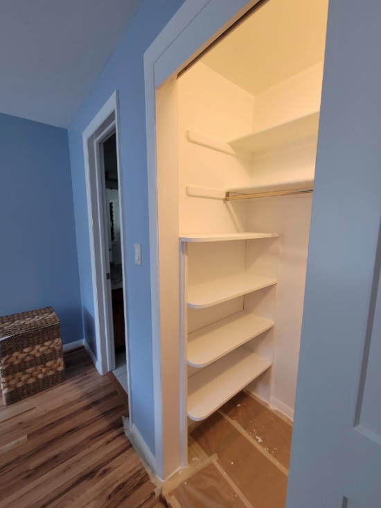 Closet For Paint to Stain