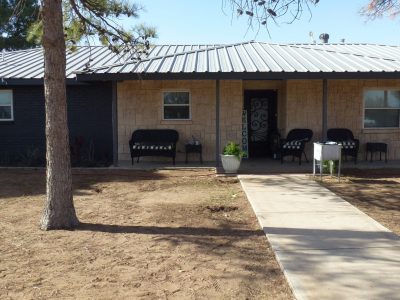 Exterior Brick Painting painted