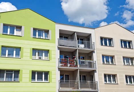 Commercial Exterior Apartments Painted