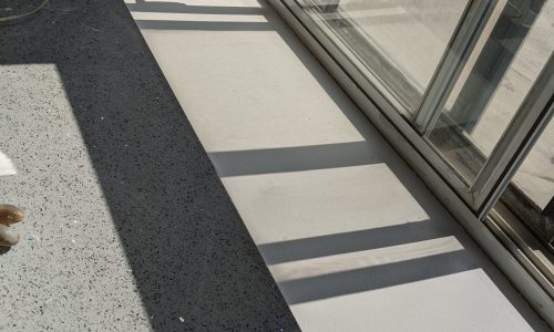 Construction Office Trim During Painting Process by CertaPro Painters of Etobicoke