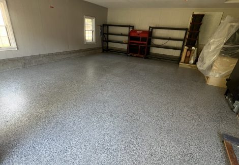 Garage Floor Epoxy Staining