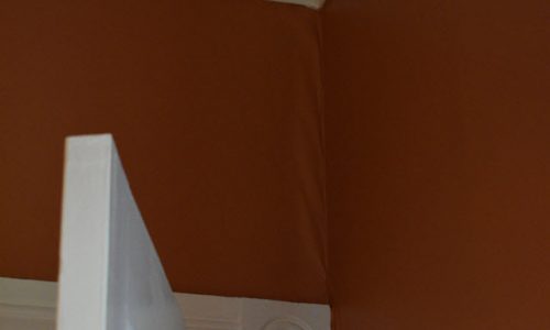 Repainted Interior Door Wall - Angle 1