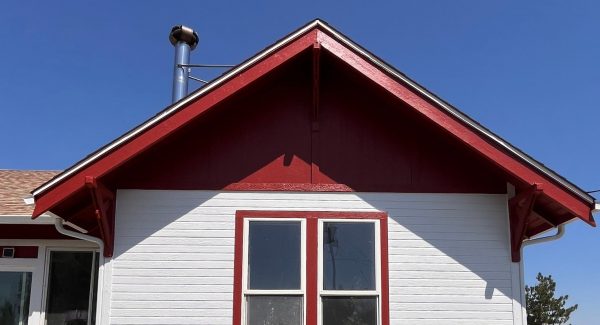 repainted farmhouse