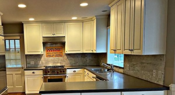 Kitchen Cabinet Painting in Chatham, NJ