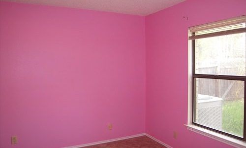Pink Bedroom Painting