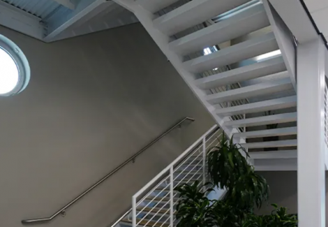 Stairwell Painting