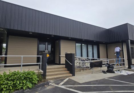 Brewery Exterior Before and After