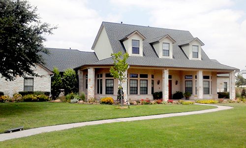 Exterior Stone Home Painting