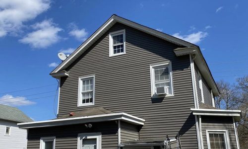 Mercer Wood Siding Home