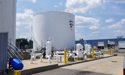 Jet Fuel Tank Painting