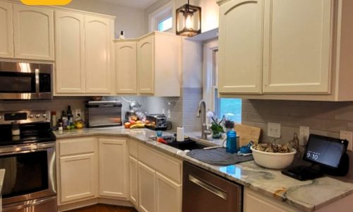 Cabinet Repainting Project