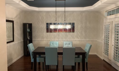 Dining Room Painting Project