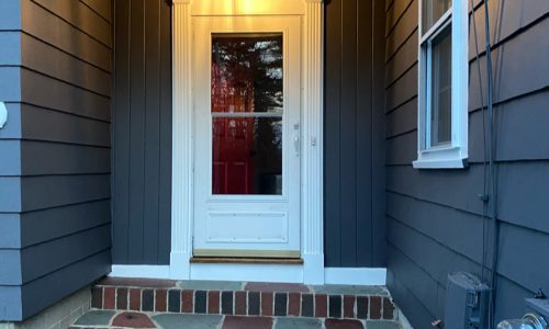 Front Door & Exterior Painting Project