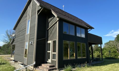 Wood Sided Home