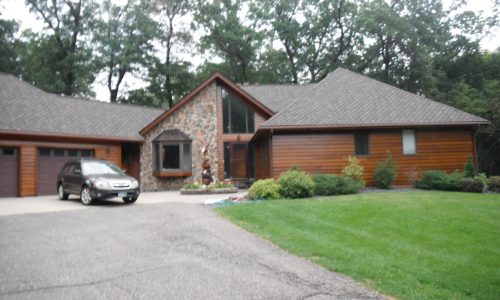 Exterior Staining Project