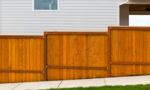 Fence Staining