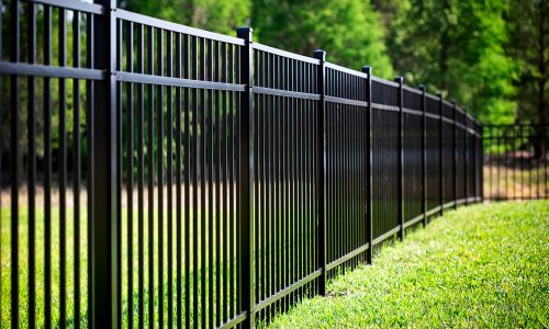 Metal or Aluminum Fence