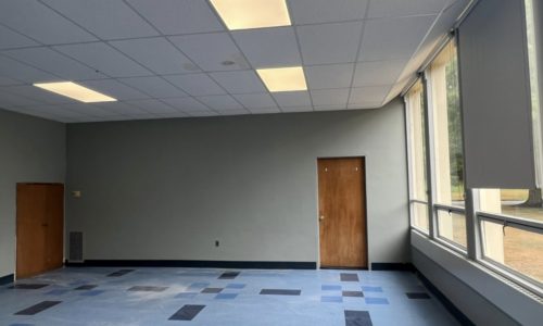 Classroom painting - Milton MA private school
