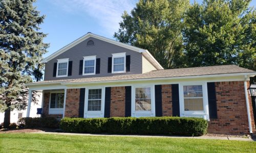 Monochrome Brick Home