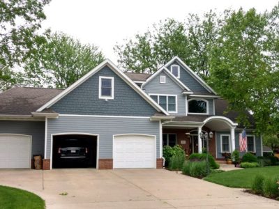 Exterior house painting by CertaPro house painters in Peoria, IL