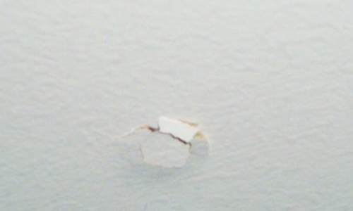 popping nails in drywall