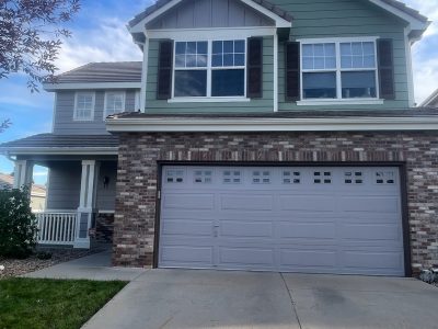 repainted home exterior