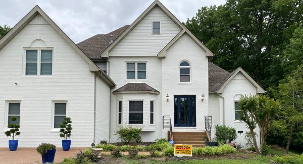 Residential Brick Painting (Hendersonville, TN)