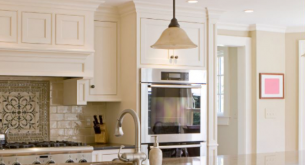 white cabinets